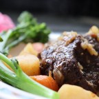 Braised beef cheek